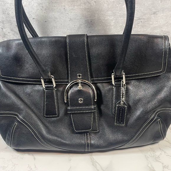 Coach Leather Bag - Picture 1 of 4